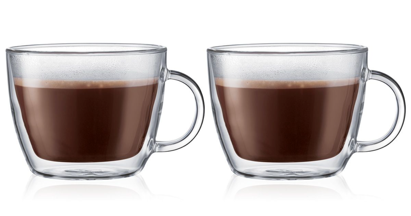 Bodum 2 pcs Cafe Latte Cup Set 15 oz