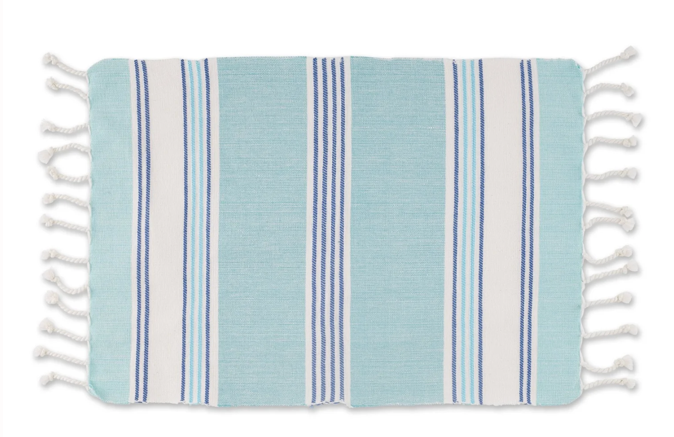 Tidal Stripe Fouta Placemat