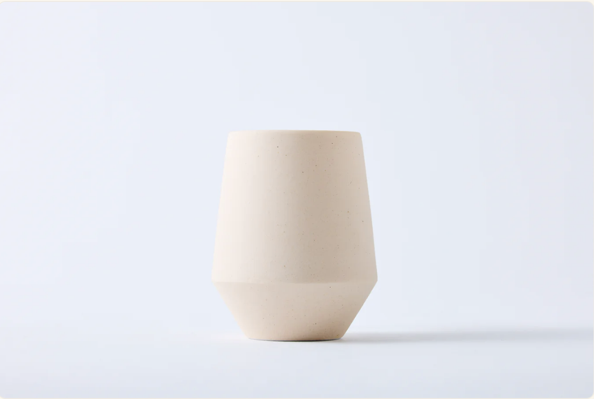 Frustum Unglazed Tea Cup