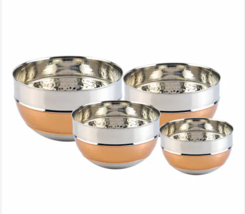 Hammered Mixing Bowl Set