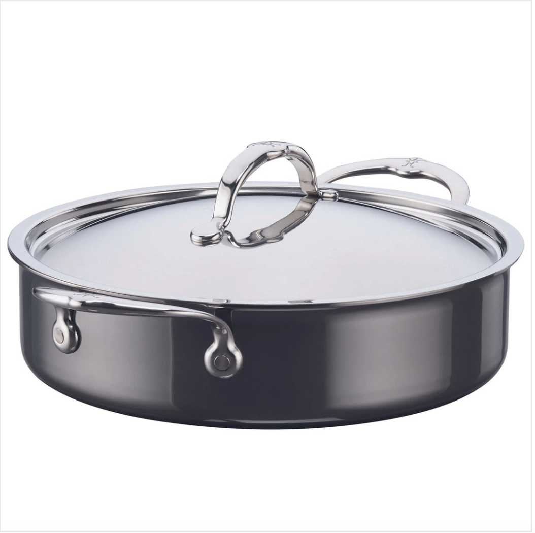 Hestan NanoBond Titanium Braiser with Lid 3.5QT