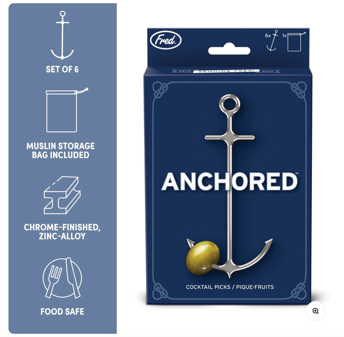 Anchored Cocktail Picks