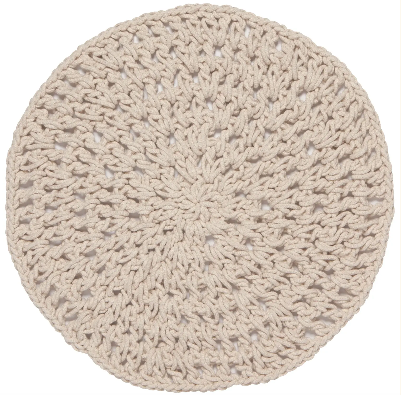 Natural Knotted Placemat