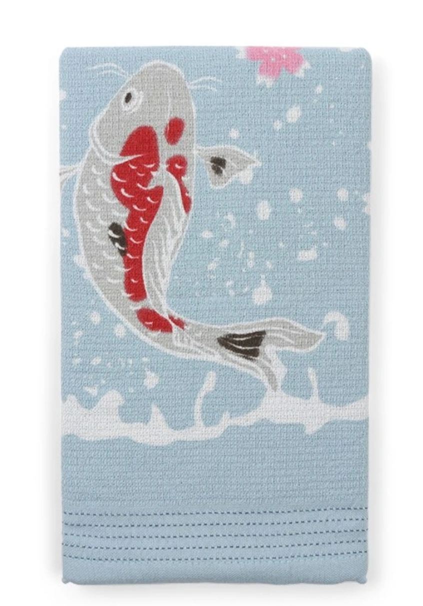 Tea Towel - Koi