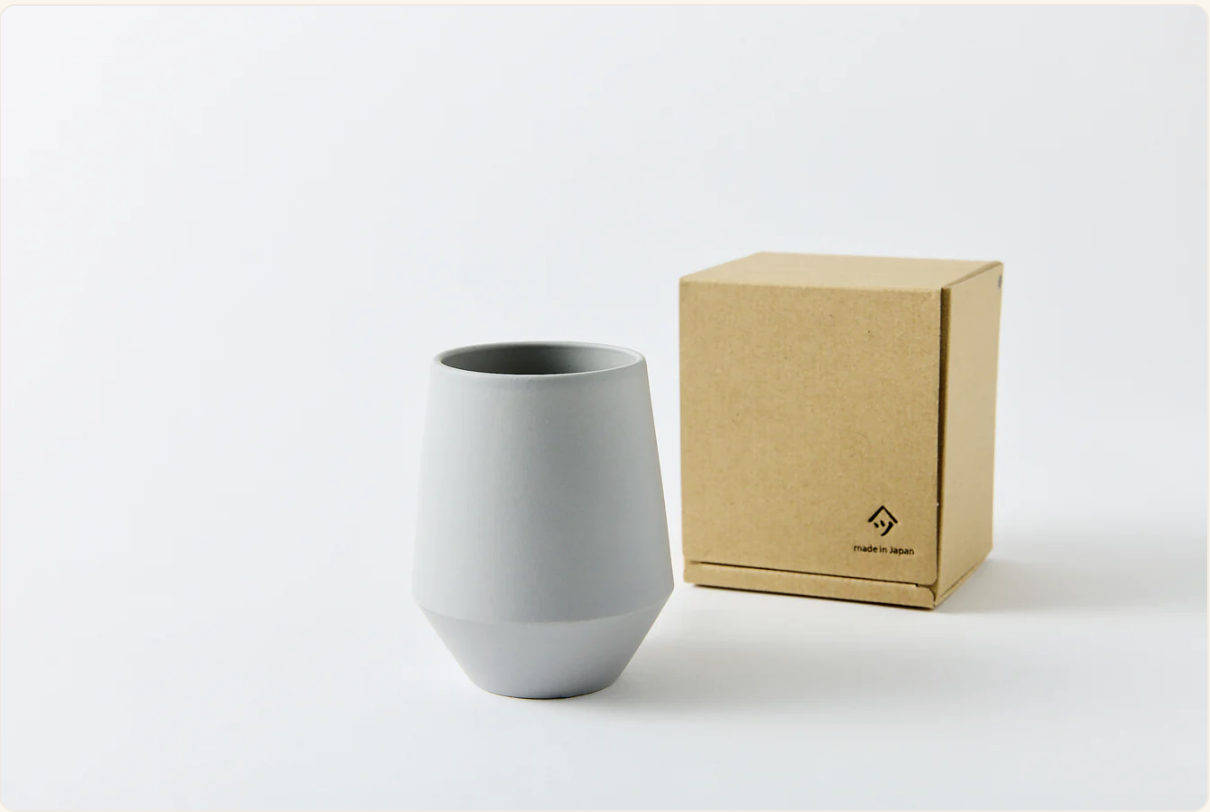 Frustum Light Ink Tea Cup