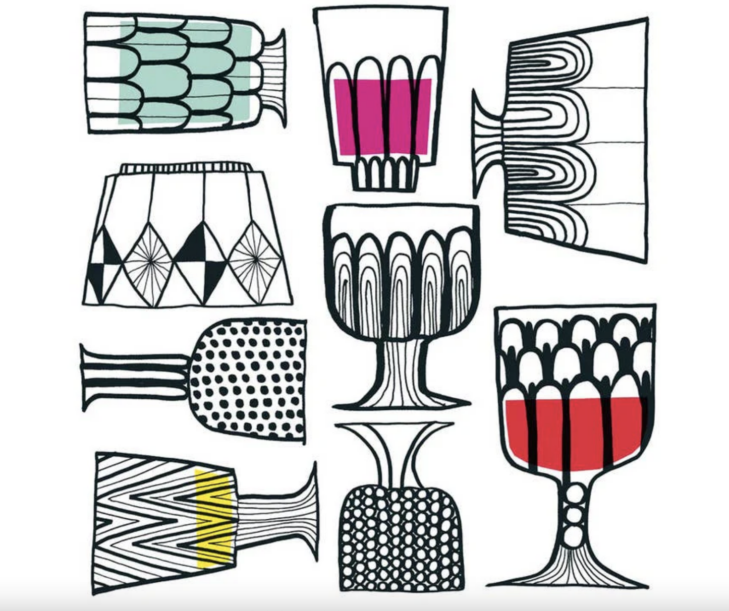 Marimekko Kippis Paper Cocktail Napkin