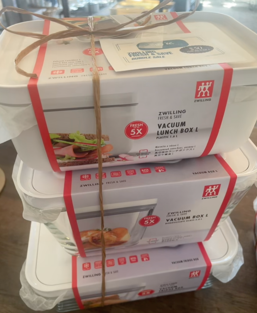 Zwilling Fresh & Save Lunch and Glass Storage Dishes Bundle