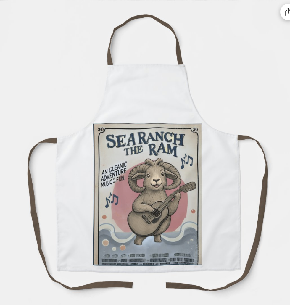 The Koastal Kitchen - Sea Ranch the Ram Apron