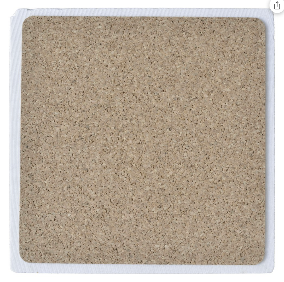 The Koastal Kitchen - Sea Ranch the Ram Tumbled Marble Trivet