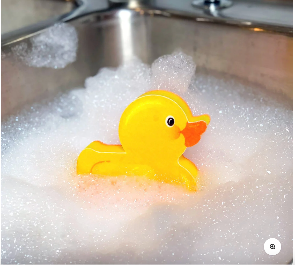 Scrub a Duck Sponge