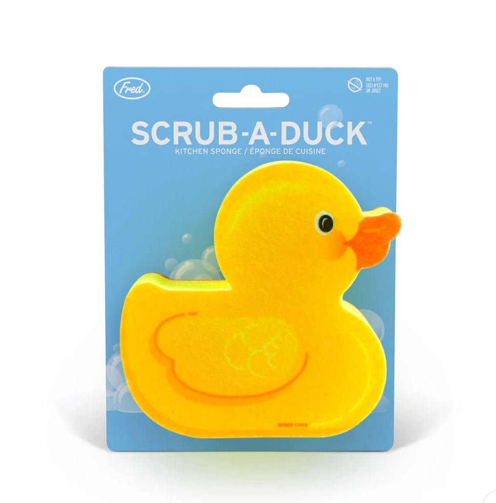 Scrub a Duck Sponge