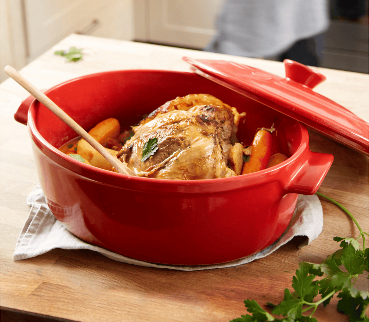 Emile Henry Oval Dutch Oven
