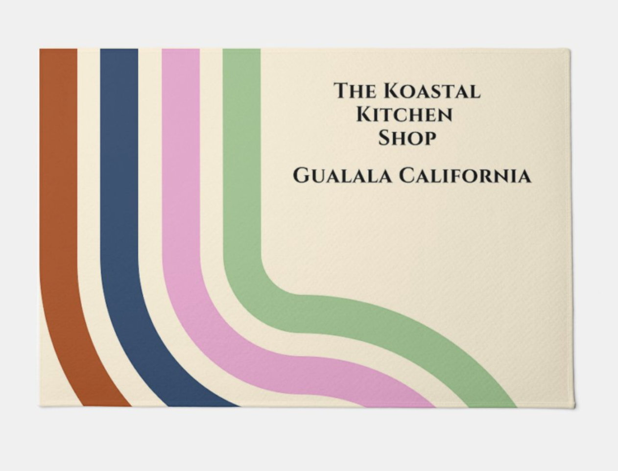 The Koastal Kitchen Shop - Halprin Kitchen Mat