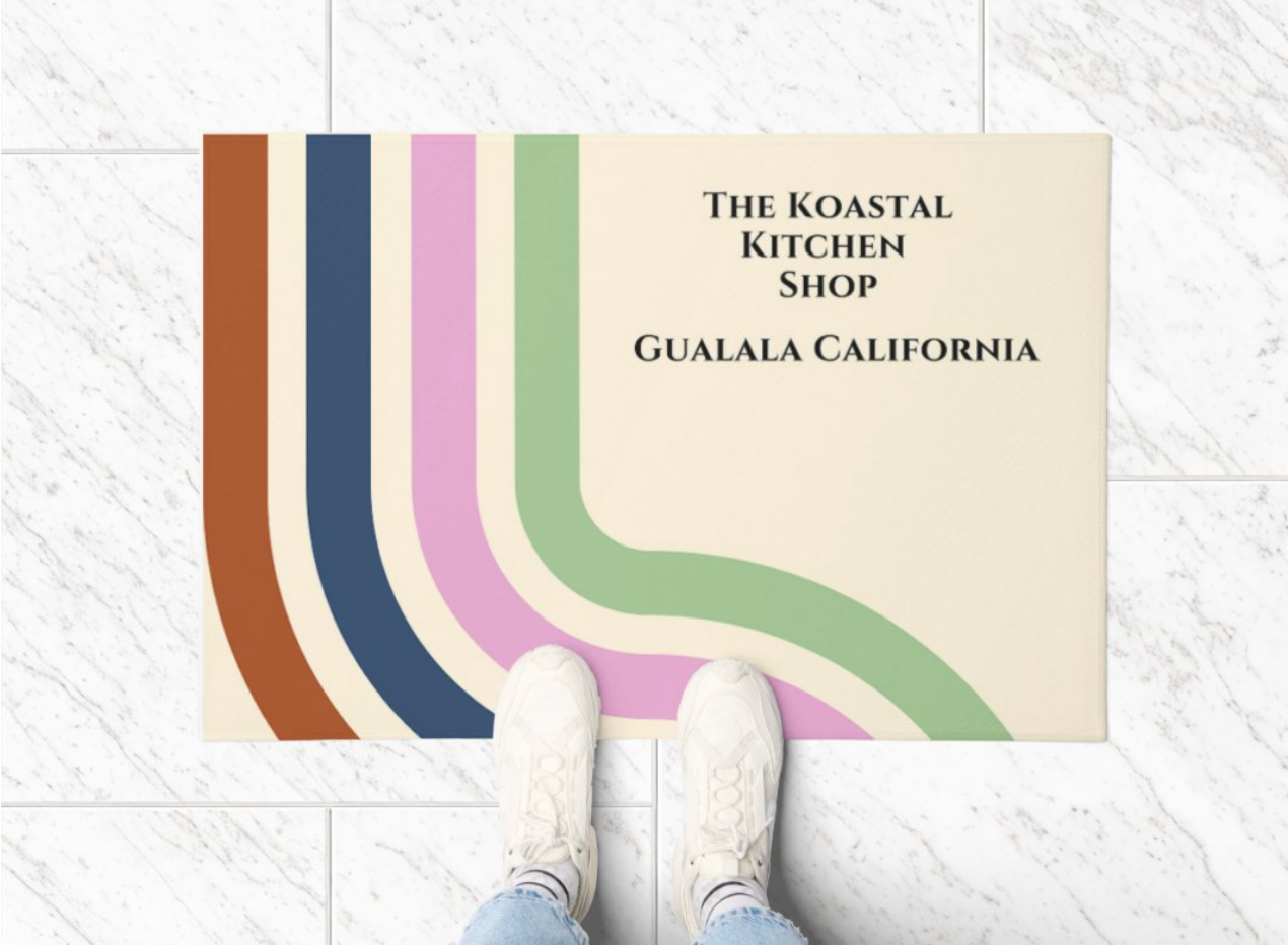 The Koastal Kitchen Shop - Halprin Kitchen Mat