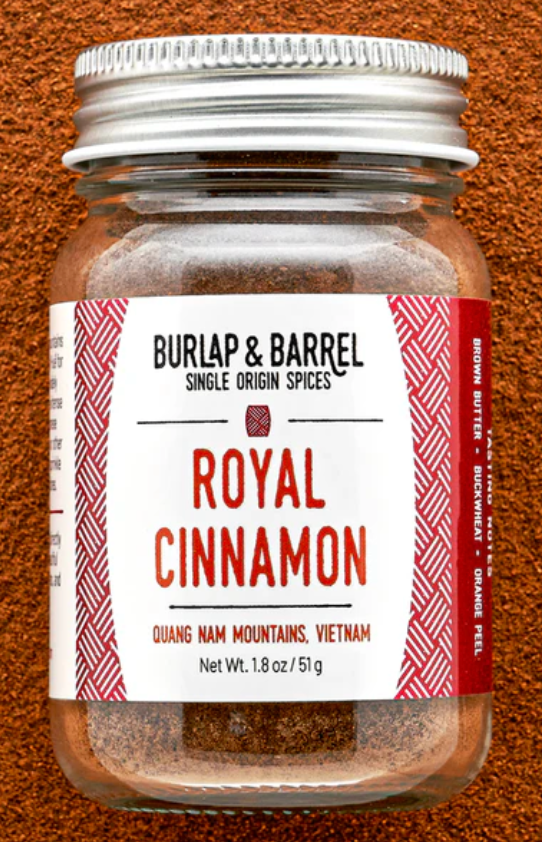 Burlap and Barrel Royal Cinnamon 1.8oz