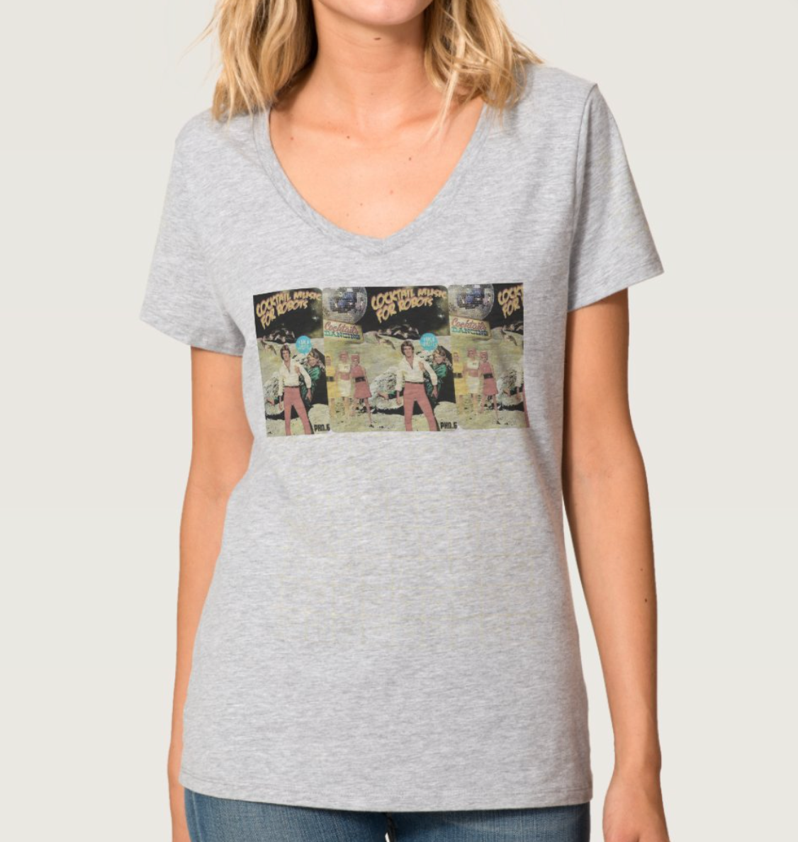 Robot Vintage Album T-Shirt