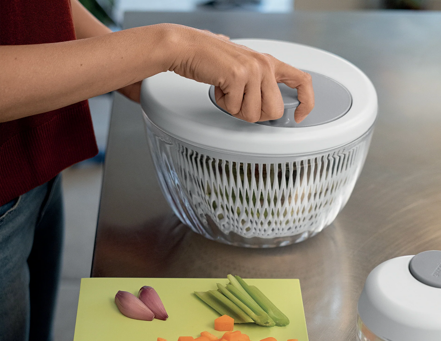 Guzzini Salad Spinner with Lid