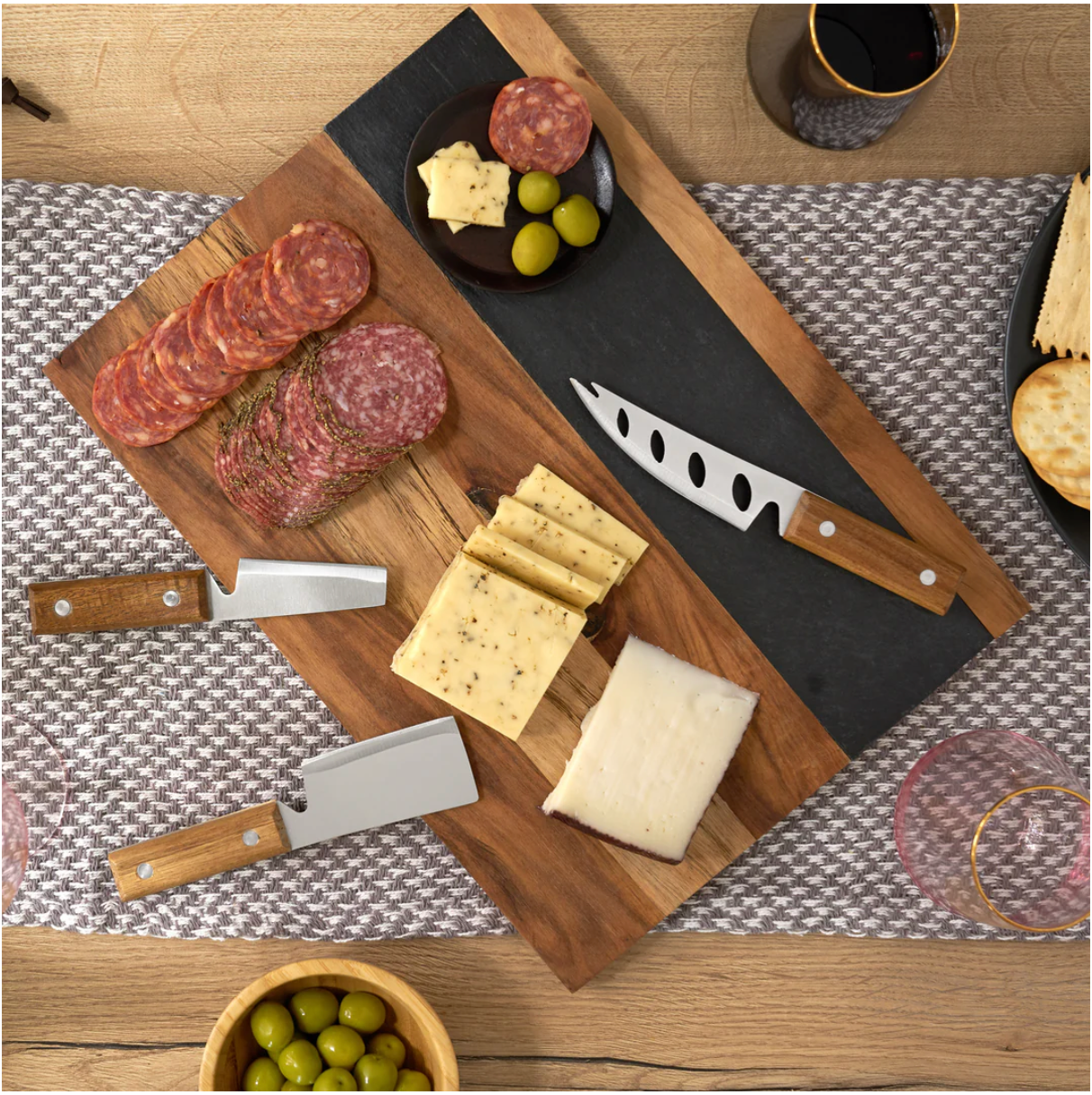 Rustic Cheese Knife Set