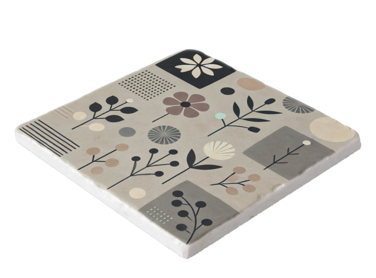 The Koastal Kitchen - Penny Tumbled Marble Trivet
