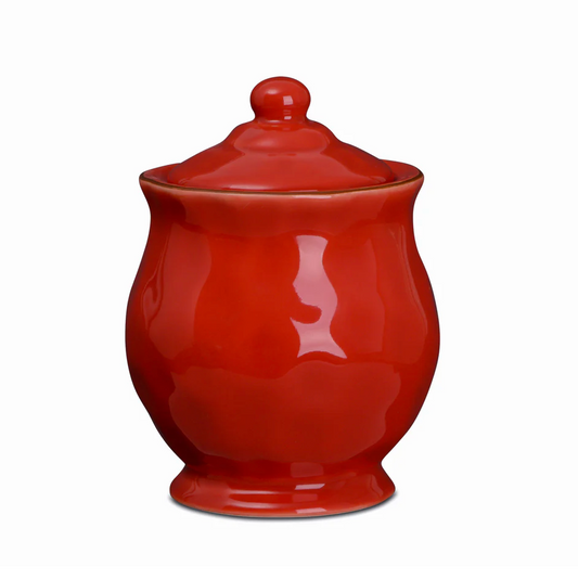 Cantaria Covered Sugar Poppy Red