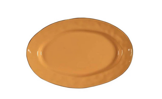 Cantaria Small Oval Platter Golden Honey