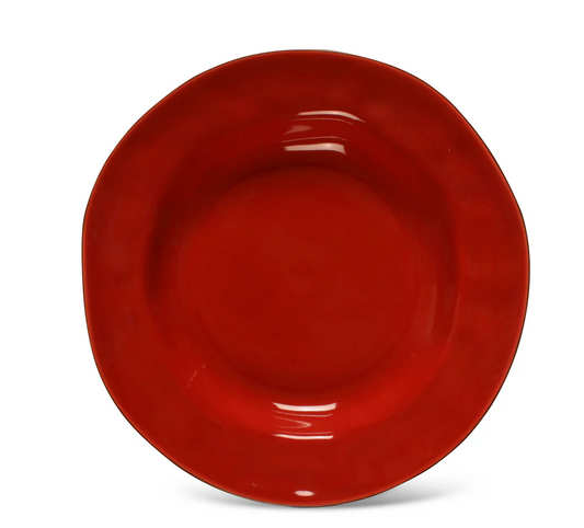 Cantaria Pasta Bowl / Rim Soup Poppy Red