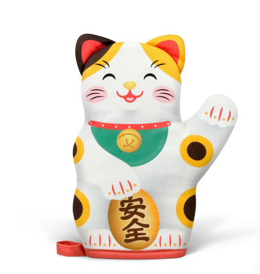 Feline Lucky Oven Mitt
