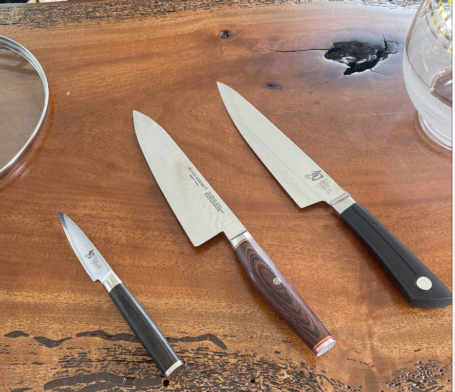 Miyabi and Shun Knives