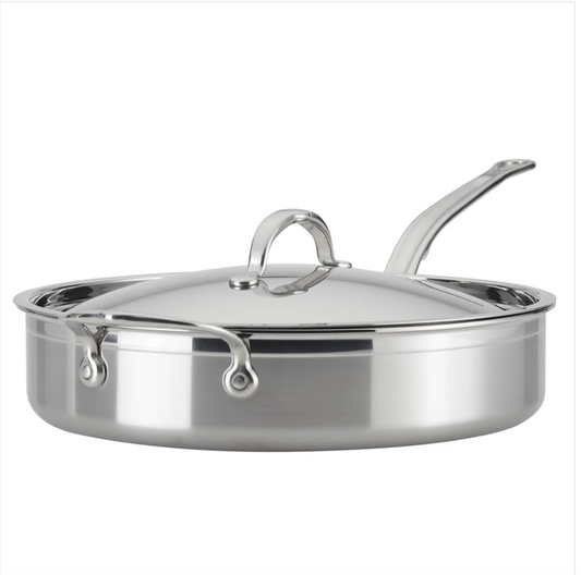 Hestan ProBond Professional Clad Stainless Steel Covered Sauté Pan 3.5QT