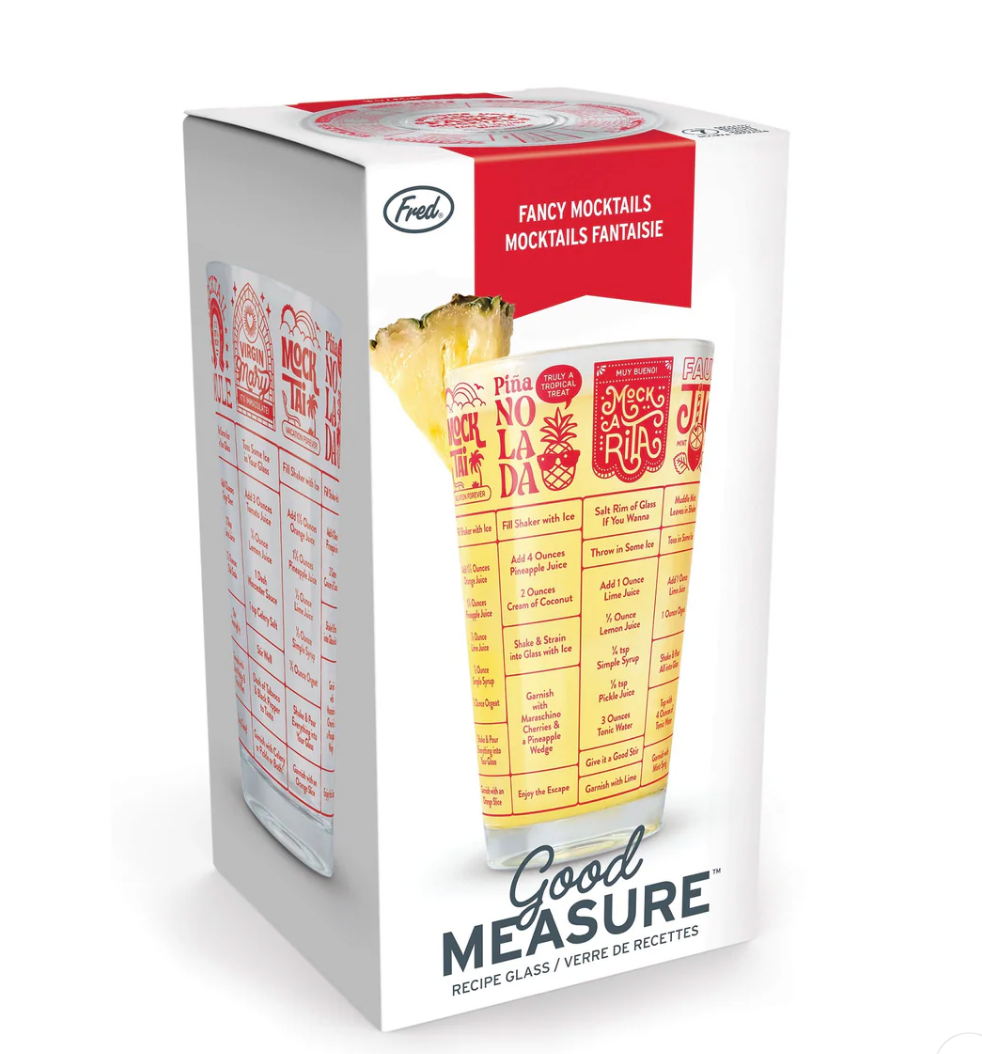 Good Measure Mocktail Cocktail Recipe Glass