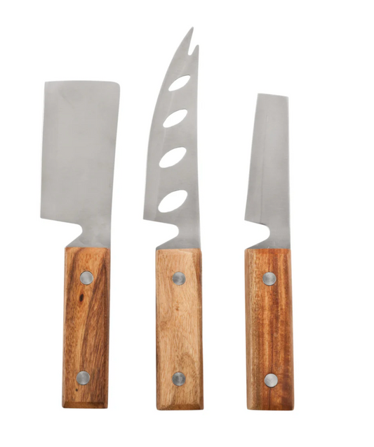 Rustic Cheese Knife Set